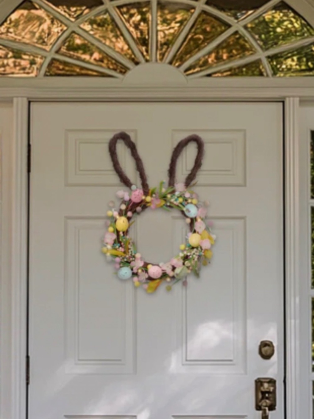 Easter Bunny Door Wreath